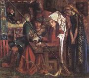 Dante Gabriel Rossetti The Tune of Seven Towers (mk28) painting